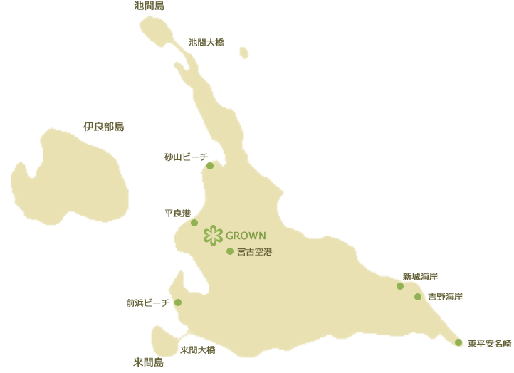宮古島全域地図